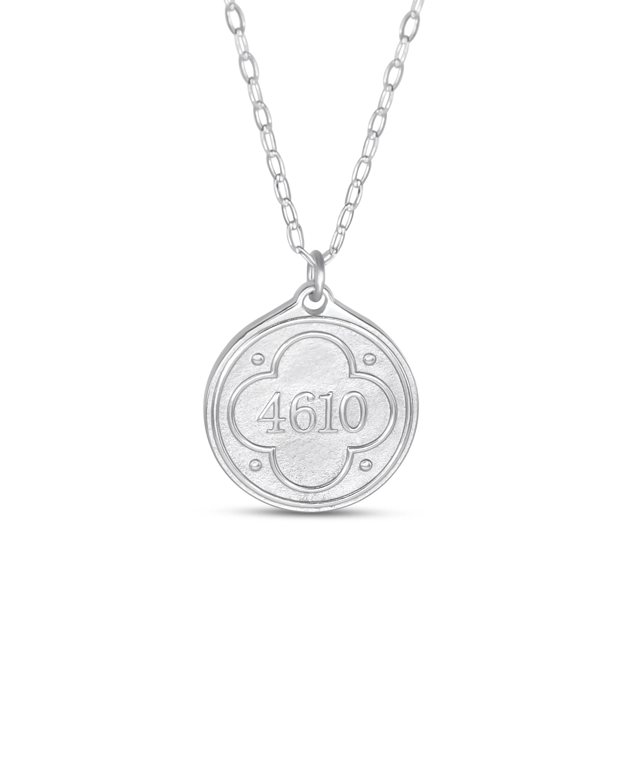 Original Silver Necklace Psalm 46:10 — Madison Sterling Jewelry